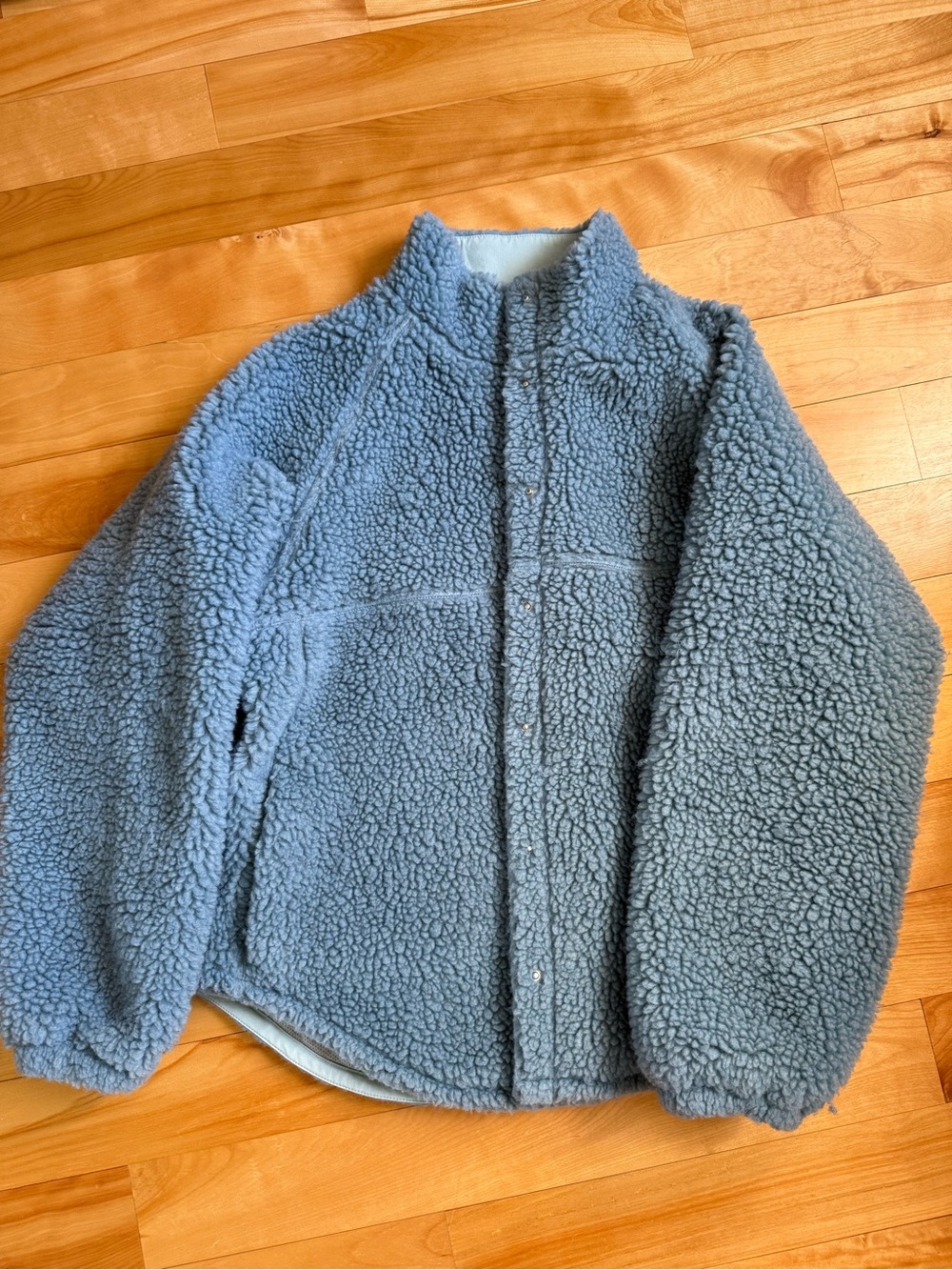 Outdoor Voices Candy Fleece snap jacket